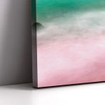 Canvas print Pink beach