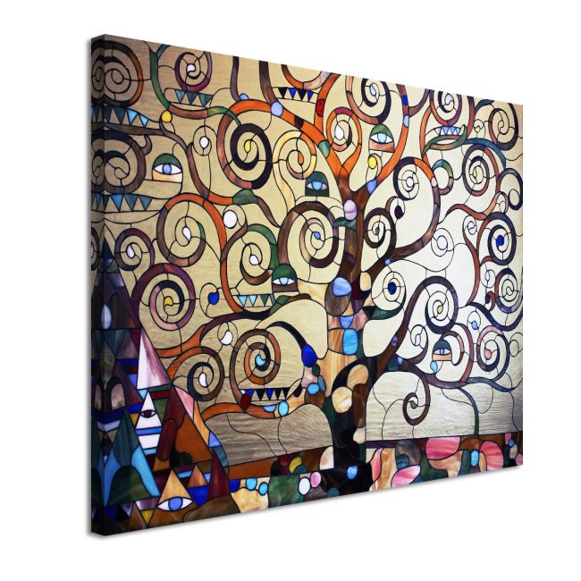 Canvas print Tree of life, vitro style