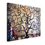 Canvas print Tree of life, vitro style