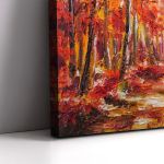 Πίνακας σε καμβά Φθινοπωρινό δάσος, Colorful autumn forest