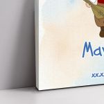 Πίνακας σε καμβά βάπτισης, Κρητικός