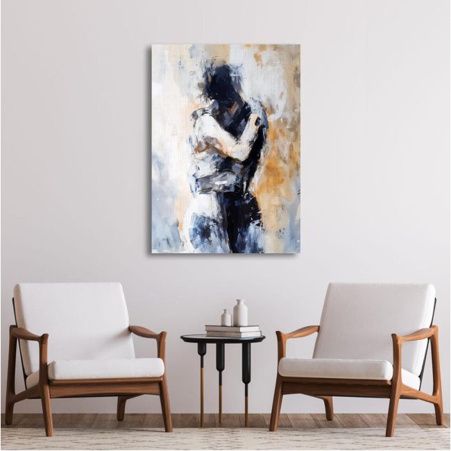 Canvas print Abstract embrace