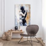 Canvas print Abstract embrace