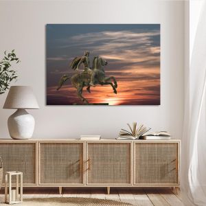 Canvas print Alexander the great, Thessaloniki 2