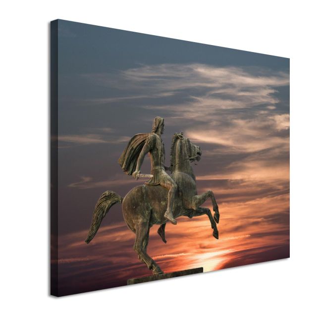 Canvas print Alexander the great, Thessaloniki