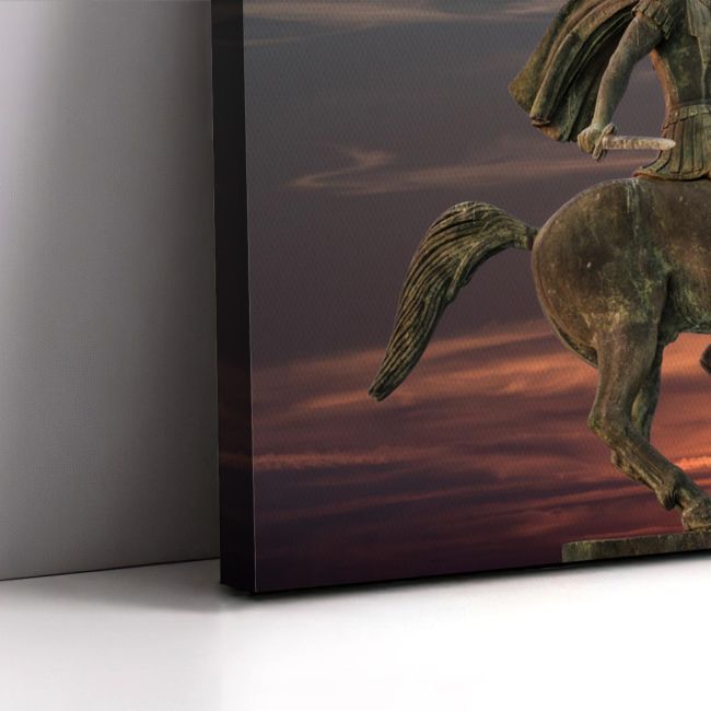 Canvas print Alexander the great, Thessaloniki