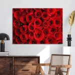 Πίνακας σε καμβά Τριαντάφυλλα, Red roses bouqet