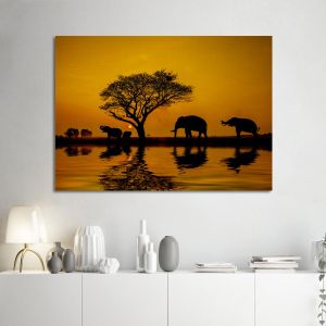 Canvas print African landscape