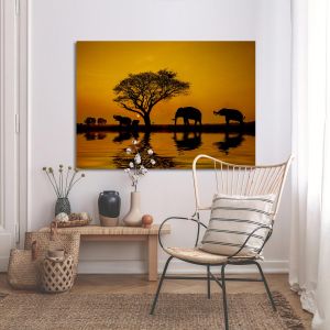 Canvas print African landscape 2