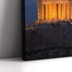 Canvas print Parthenon at night