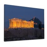 Πίνακας σε καμβά Παρθενώνας την νύχτα 
