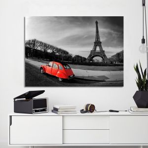 Canvas print DCV at the Eiffel Tower