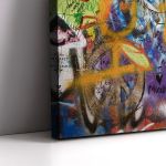 Canvas print Lennon's wall