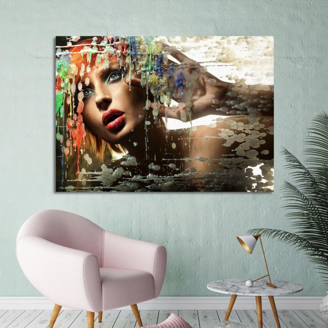 Πίνακας σε καμβά Colorful passion