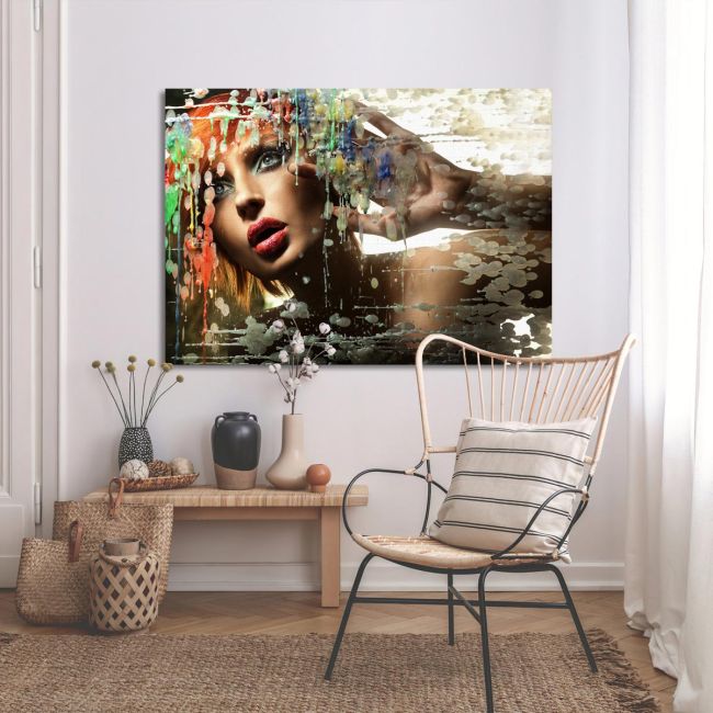 Canvas print Colorful passion