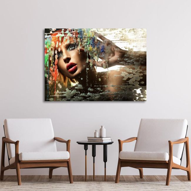 Canvas print Colorful passion