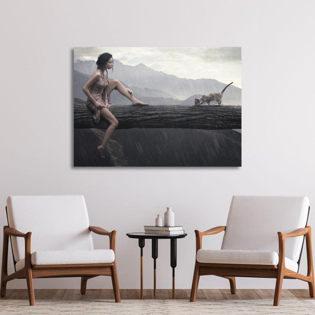 Canvas print Imagination or not?