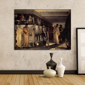 Canvas print Phidias and the frieze of the Parthenon