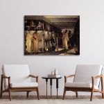 Canvas print Phidias and the frieze of the Parthenon