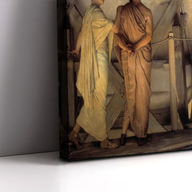 Canvas print Phidias and the frieze of the Parthenon