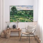 Πίνακας ζωγραφικής The tree by the bend, Cezanne Paul