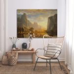Πίνακας ζωγραφικής Yosemite valley, Bierstadt Albert