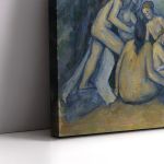 Canvas print Bathers, Cezanne Paul