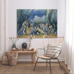 Canvas print Bathers, Cezanne Paul 2