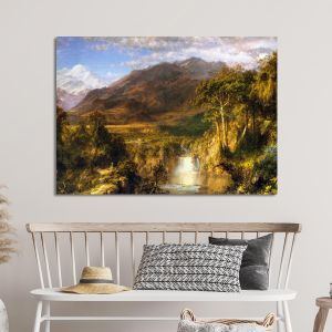 Canvas print The Andes, Church Frederic Edwin