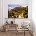 Canvas print The Andes, Church Frederic Edwin