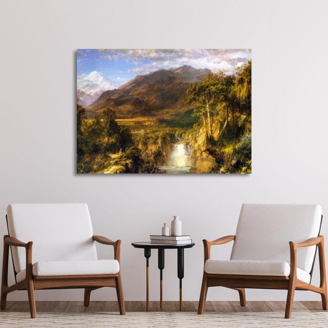 Canvas print The Andes, Church Frederic Edwin
