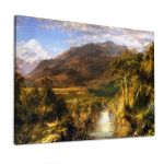 Canvas print The Andes, Church Frederic Edwin