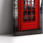 Canvas print English telephone booth