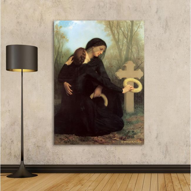 Canvas print All souls day, Bouguereau W. A.