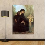 Canvas print All souls day, Bouguereau W. A.