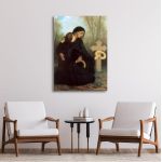 Πίνακας ζωγραφικής All souls day, Bouguereau W. A. αντίγραφο σε καμβά