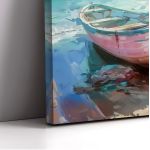 Πίνακας ζωγραφικής Boat on the shore