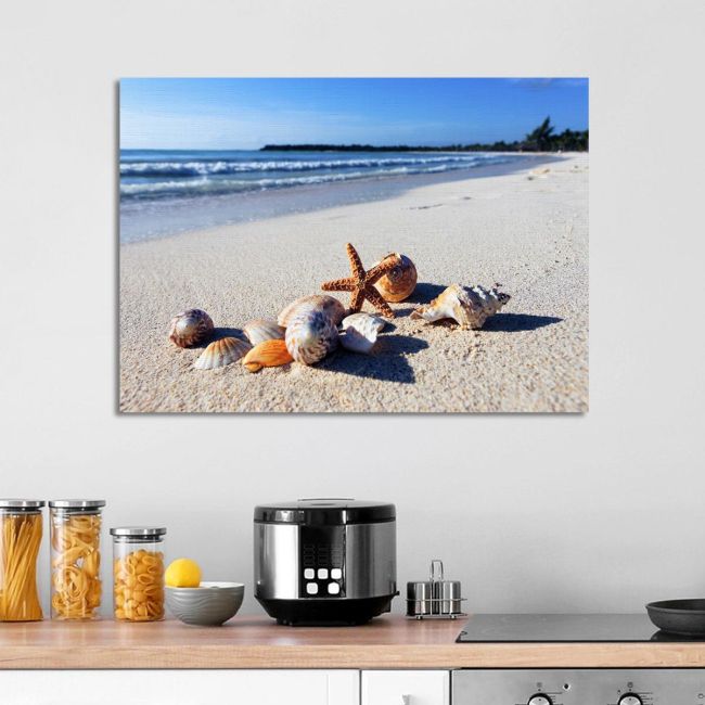 Canvas printShellfish