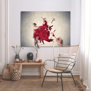 Canvas print Paint me! 2