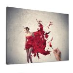 Canvas print Paint me!