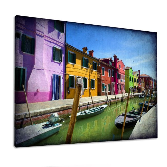 Canvas print Colors of Venice