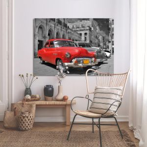 Πίνακας σε καμβά Αβάνα αυτοκίνητα, Havana cars 2