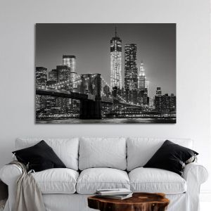 Canvas print Brooklyn bridge