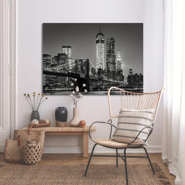 Canvas print Brooklyn bridge
