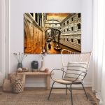 Canvas print Venice sunset