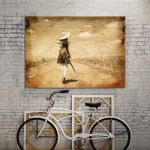 Canvas print Summer journey