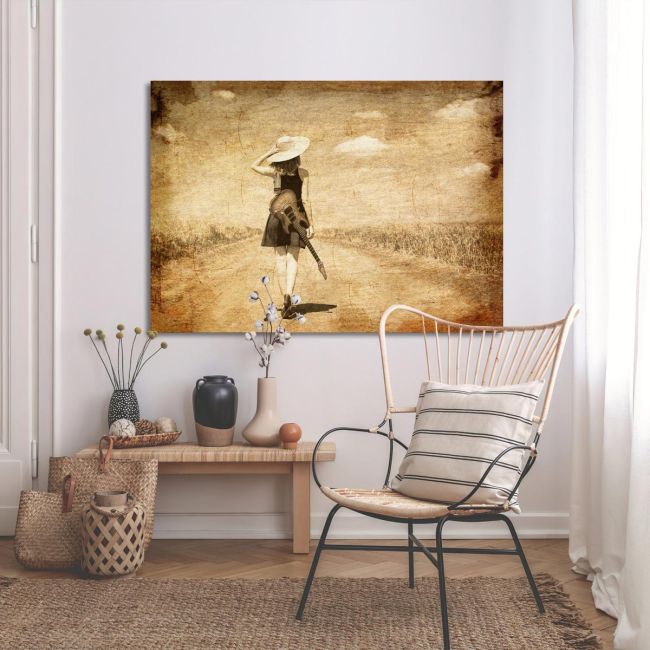 Canvas print Summer journey