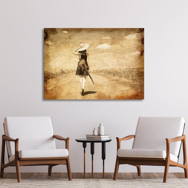 Canvas print Summer journey
