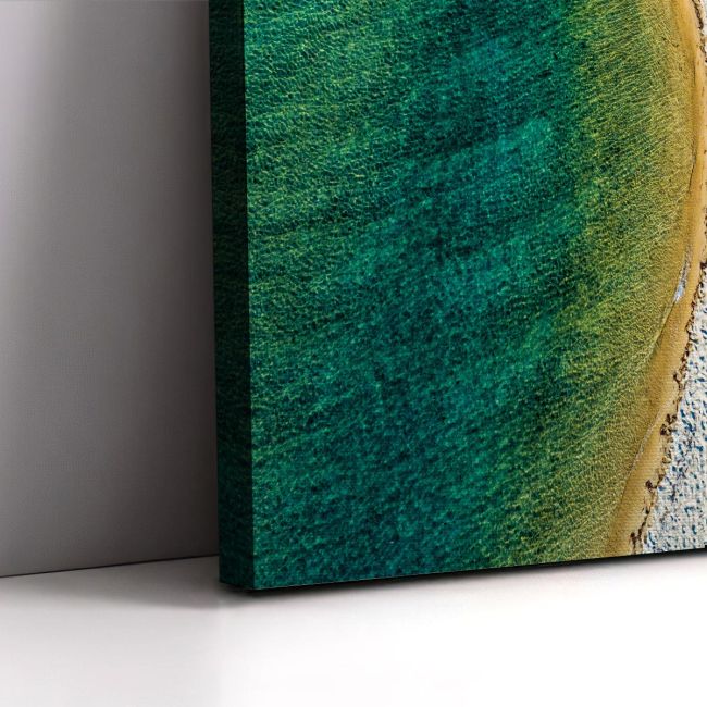 Canvas printAerial view of the beautiful Karidi beach