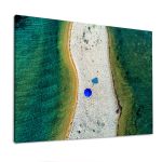Canvas printAerial view of the beautiful Karidi beach